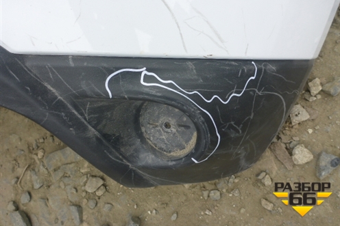 Бампер задний (после 2012г до 2017г) (6410B860ZZ) для Mitsubishi ASX с 2010г