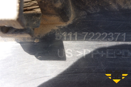Юбка переднего бампера (после 2010г под парктроник) 51117222371 для BMW X5 E70 с 2007-2013г