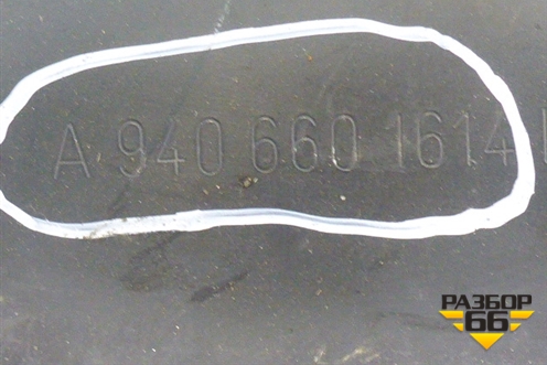 Кронштейн подножки  (левый) (A9406601614) для Mercedes Benz  TRUCK Axor 2 с 2004г