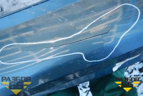 Бампер задний (после 2009г) (8200752683) для Renault Logan с 2004-2015г