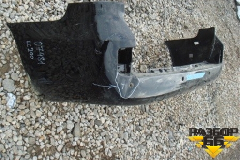 Бампер задний (до 2015г под парктроник) (5215960260) для Toyota Land Cruiser (200) с 2008г