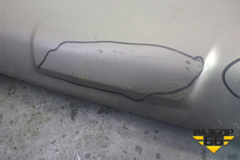 Накладка заднего бампера 96895649 для Chevrolet Orlando с 2011г