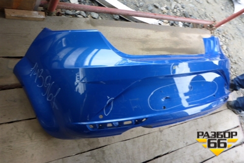 Бампер задний (под парктроник) (1P0807421D) для Seat Leon с 2005-2013г