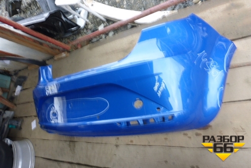 Бампер задний (под парктроник) (1P0807421D) для Seat Leon с 2005-2013г