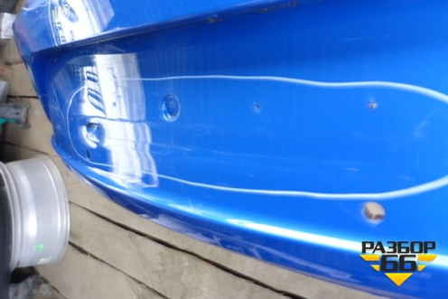 Бампер задний (под парктроник) (1P0807421D) для Seat Leon с 2005-2013г