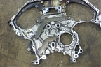 Крышка двигателя передняя (внутренняя 3.5л VQ35) для Nissan Murano (Z51) с 2007-2015г