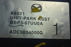 Блок управления парктроником (BBP367UU0A) для Mazda Mazda 3 (BL) с 2009-2013г