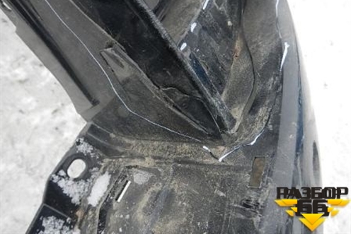Бампер задний (до 2015г под парктроник) (5215960260) для Toyota Land Cruiser (200) с 2008г