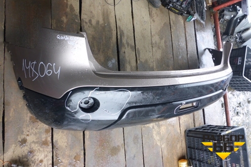 Бампер задний (85022JD00H) для Nissan Qashqai (J10E) с 2006-2013г