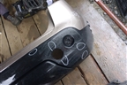 Бампер задний (85022JD00H) для Nissan Qashqai (J10E) с 2006-2013г