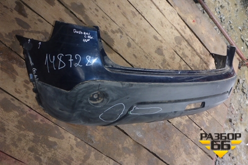 Бампер задний (85022JD00H) для Nissan Qashqai (J10E) с 2006-2013г