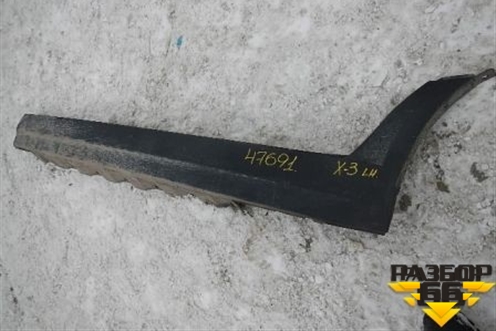 Накладка на порог наружная левая для BMW X3 E83 с 2004-2010г
