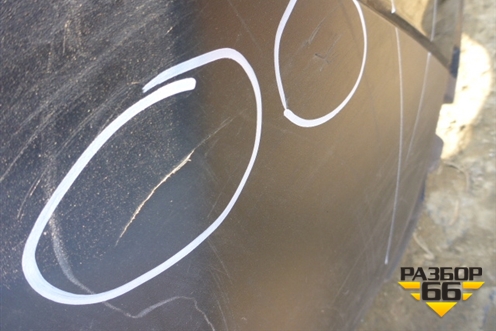 Бампер задний (под парктроник) (85022JD00H) для Nissan Qashqai (J10E) с 2006-2013г (Кашкай)