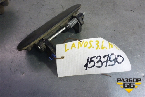 Ручка наружная двери задней левой для Chevrolet Lanos с 2004г