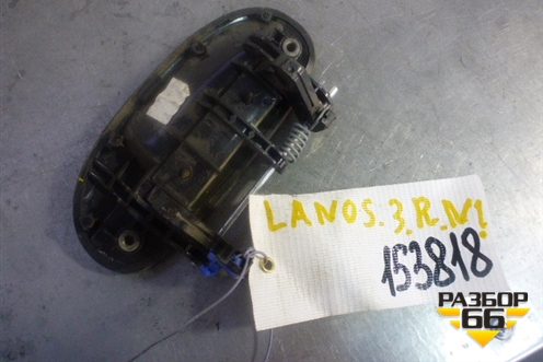 Ручка наружная двери задней правой для Chevrolet Lanos с 2004г