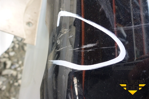 Бампер задний (до 2017г под парктроник) (5215960500) для Toyota Land Cruiser Prado(150) с 2009г