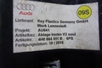 прикуриватель (в подлокотник задний) (4H0864051B) для Audi A8 с 2009-2017г
