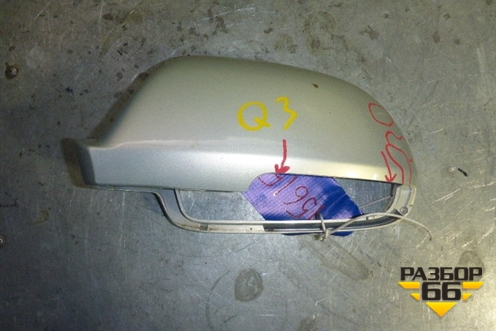 Корпус зеркала левого для Skoda Superb с 2008-2015г (Суперб)