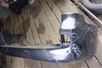 Бампер задний (до 2015г под парктроник) (5215960260) для Toyota Land Cruiser (200) с 2008г