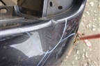 Бампер задний (до 2015г под парктроник) (5215960260) для Toyota Land Cruiser (200) с 2008г