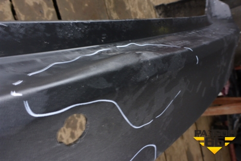 Бампер задний (до 2015г под парктроник) (5215942190) для Toyota Rav-4 с 2012-2019г (Рав 4)