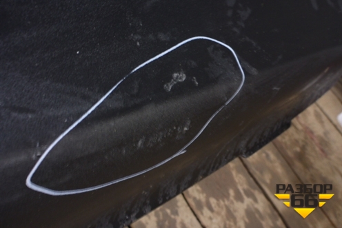 Бампер задний (до 2015г под парктроник) (5215942190) для Toyota Rav-4 с 2012-2019г (Рав 4)