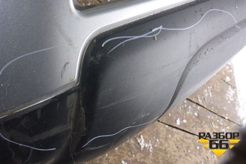 Бампер задний (до 2015г не под накладку) (5410C161ZZ) для Mitsubishi Outlander с 2012-2024г