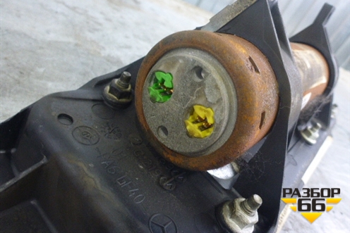 Подушка безопасности пассажирская в торпедо для Mercedes Benz A140/160 W169 с 2004-2012г
