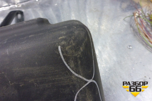 Накладка кабины левая  (продолжение кабины) (20530082) для Volvo TRUCK FH с 2002-2008г (ФШ)