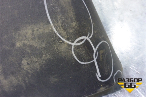 Накладка кабины левая  (продолжение кабины) (20530082) для Volvo TRUCK FH с 2002-2008г (ФШ)