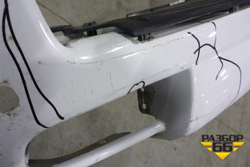 Бампер задний (до 2017г под парктроник) (5215960500) для Toyota Land Cruiser Prado(150) с 2009г