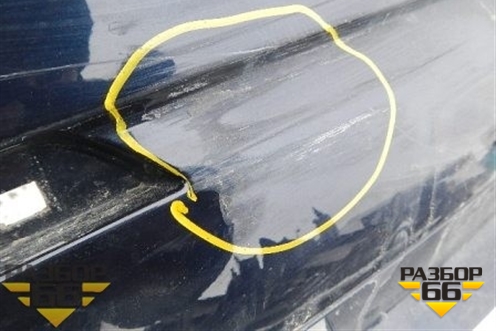 Бампер задний (до 2013г седан под парктроник) (51127331593) для BMW 5-серия F10/F11 с 2009-2016г