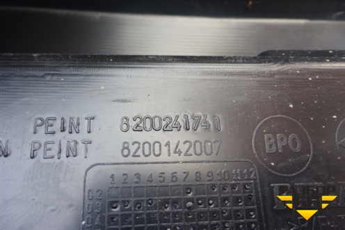 Накладка заднего бампера (новая) (8200241741) для Renault Megane 2 с 2002-2009г