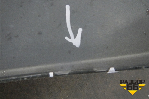 Накладка заднего бампера (после2005г) (8200490357) для Renault Megane 2 с 2002-2009г