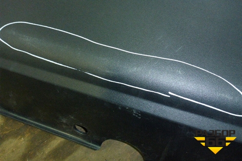 Накладка на порог наружная левая (новая) (51777191241) для BMW X5 E70 с 2007-2013г