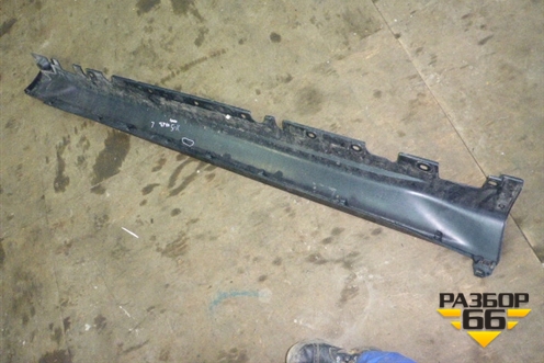 Накладка на порог наружная левая (новая) (51777191241) для BMW X5 E70 с 2007-2013г