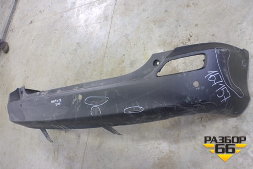 Бампер задний (до 2015г под парктроник) (5215942190) для Toyota Rav-4 с 2012-2019г (Рав 4)