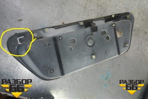Накладка крышки багажника (MR379016) для Mitsubishi Lancer-9  с 2003-2008г