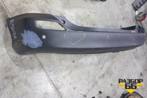 Бампер задний (до 2015г под парктроник) (5215942190) для Toyota Rav-4 с 2012-2019г (Рав 4)