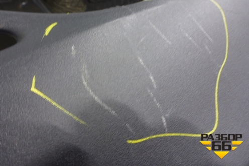 Бампер задний (до 2015г под парктроник) (5215942190) для Toyota Rav-4 с 2012-2019г (Рав 4)