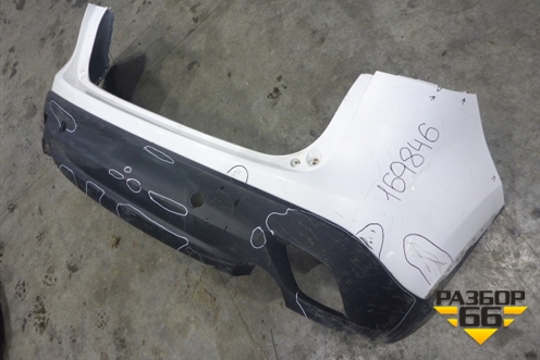Бампер задний (KD4750221) для Mazda CX 5 с 2012-2016г