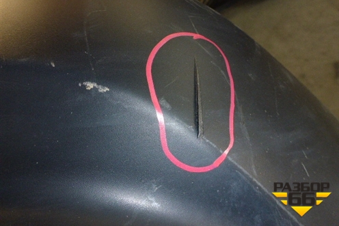 Юбка заднего бампера (до 2014г) (850B21KA1A) для Nissan Juke (F15) с 2010-2019г (Жук)