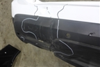Бампер задний (с юбкой до 2015г под парктроник) (BB5317D781AH) для Ford Explorer c 2010г