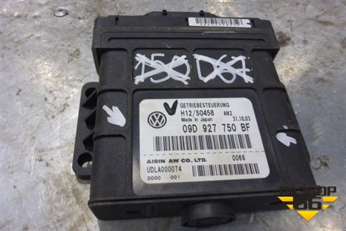 Блок управления АКПП (09D927750BF) для Volkswagen Touareg c 2002-2010г