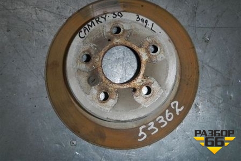 Диск тормозной задний для Toyota Camry CV3 с 2001-2006г