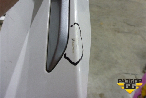 Накладка двери багажника для Mazda CX 9 с 2007-2016г