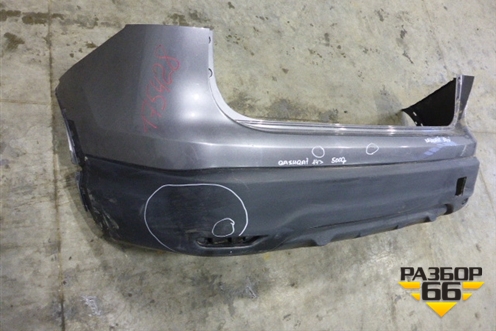 Бампер задний (до 2017г) (850224EA0H) для Nissan Qashqai (J11E) с 2013г (Кашкай)