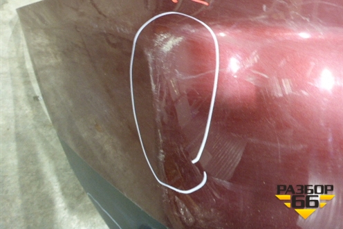 Бампер задний для Nissan Almera G15 с 2012г