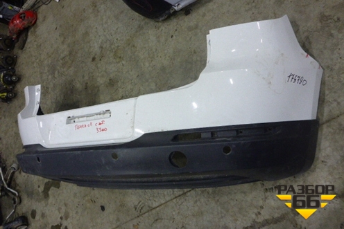 Бампер задний (Под парктроник) для Volkswagen Tiguan с 2011-2016г (Тигуан)