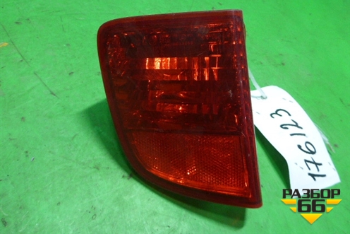 Фонарь в задний бампер левый (до 2015г) (8145660030) для Toyota Land Cruiser (200) с 2008г